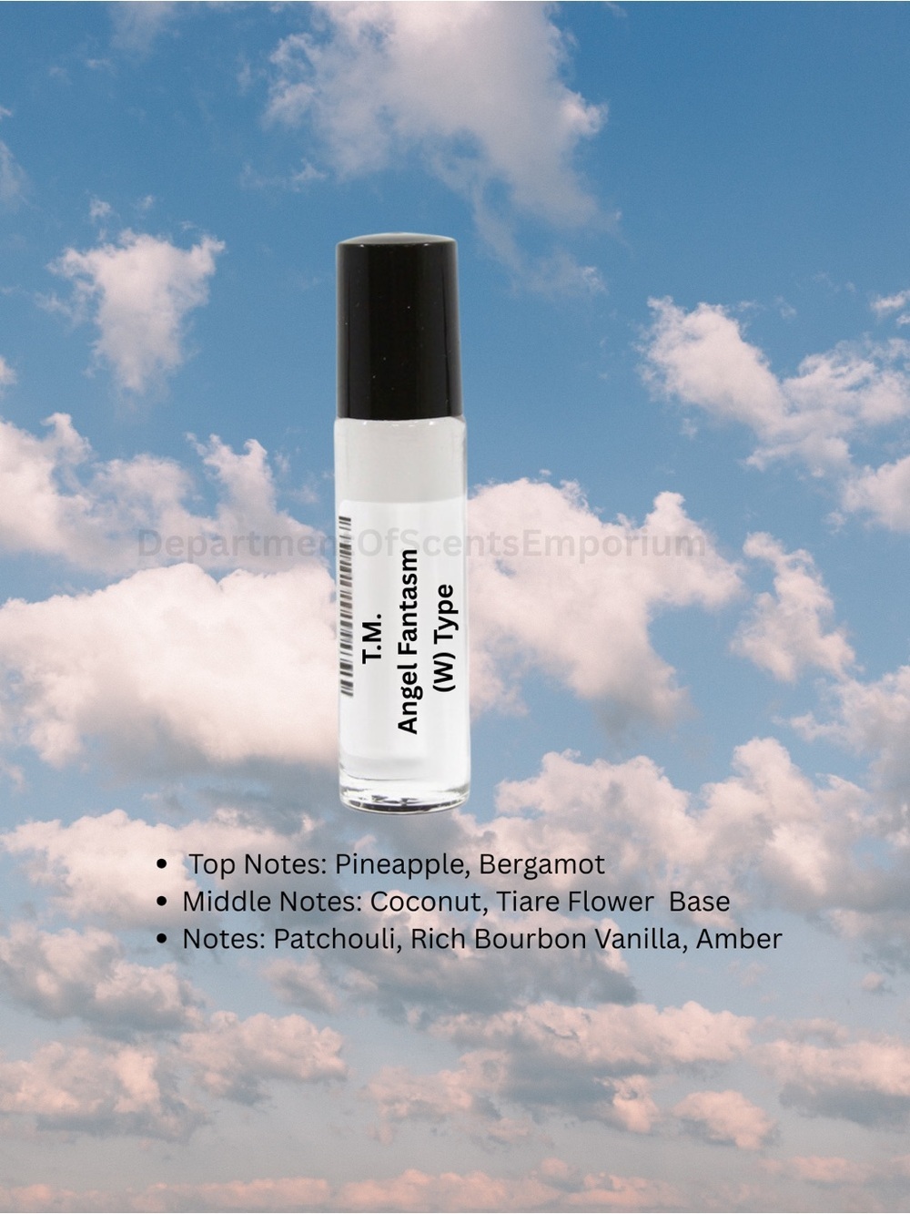 T.M. Angel Fantasm (W) Type Distinctive Fragrance Oil 1/3 Oz Rollerball O/E